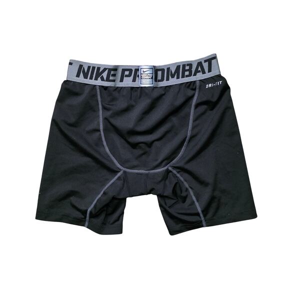 Nike Pro Combat Compression Shorts L Black Athletic - Picture 6 of 6